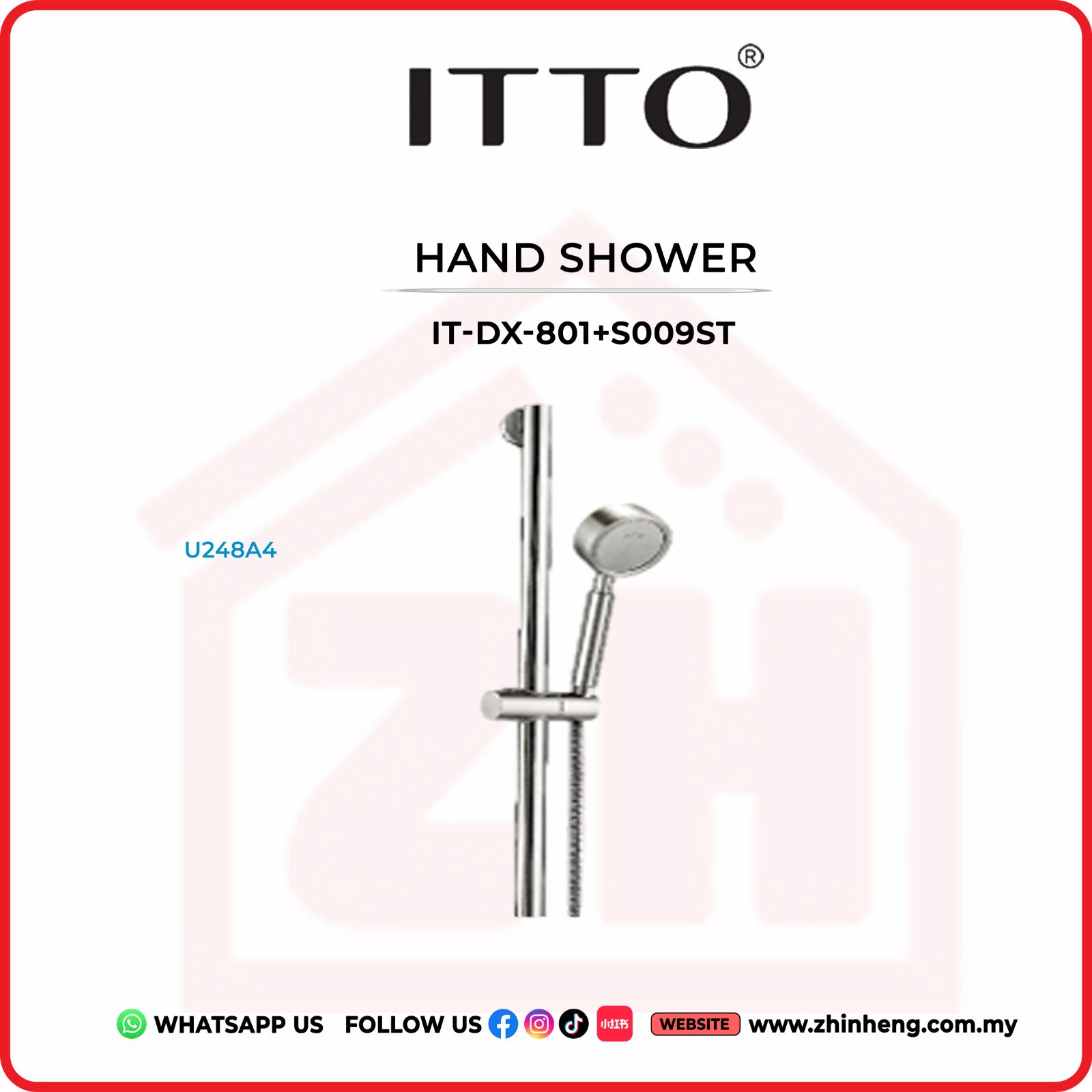 ITTO HAND SHOWER  IT-DX-801+S009ST