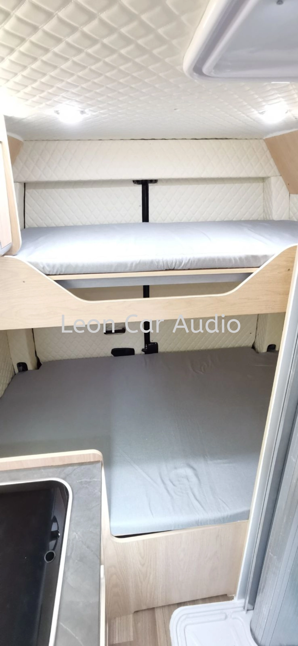 MotorHome rv Caravan Campervan double decker bed system