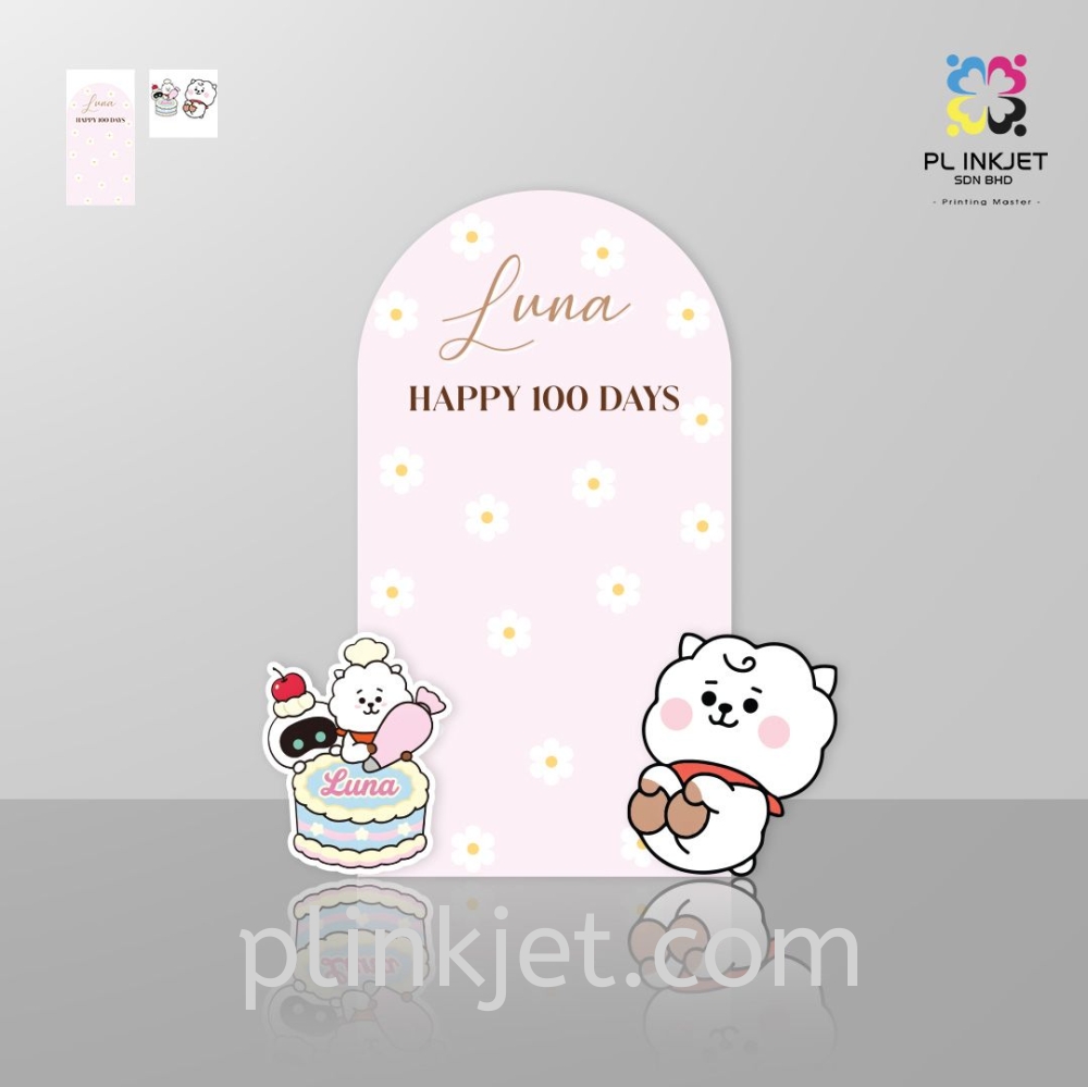 BT21 Pink Flower