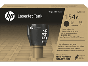 HP 154A Black Original LaserJet Tank Toner Reload Kit W1540A