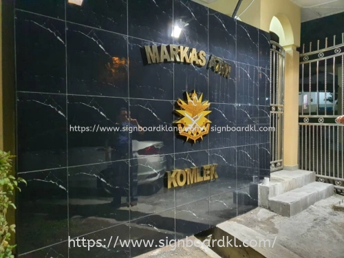 MARKAS ATM KOMLEX Stainless Steel 3D Box Up Lettering