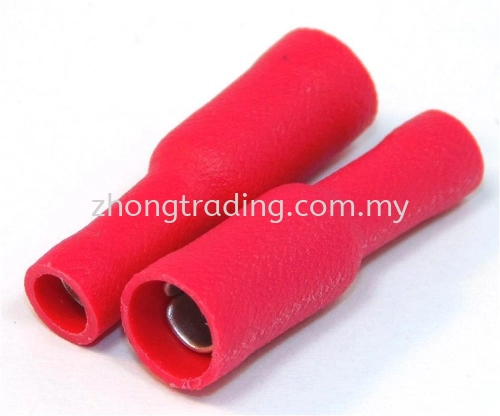 Insulation Bullet Shape Red Female FRD1.150