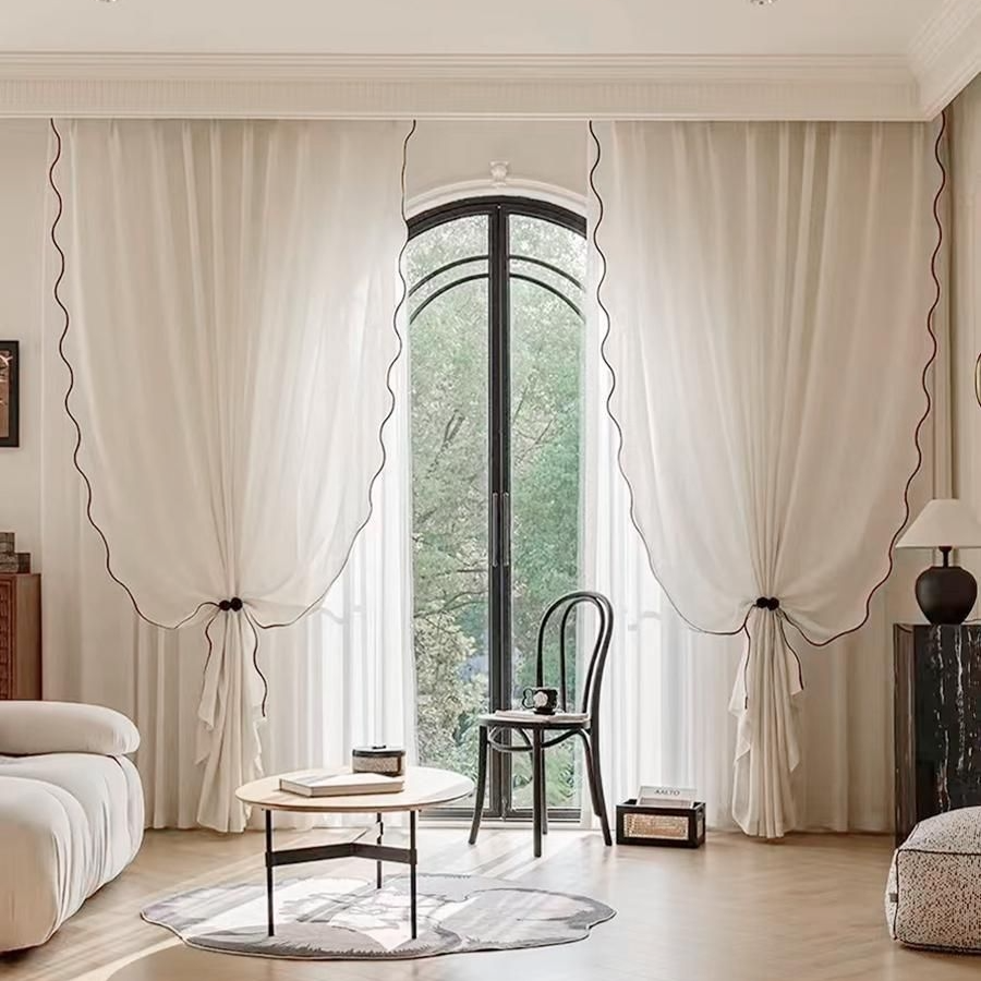 Elegant Sheer Curtain French Style for Living Room & Bedroom in Damansara, Klang & Kuala Lumpur