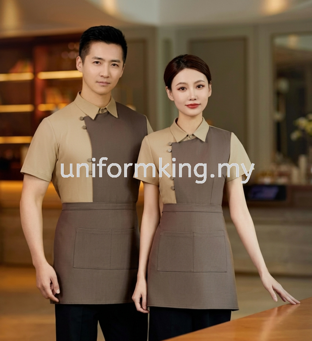 Custom Restaurant & Cafe Uniform Malaysia | Premium F&B Staff Uniform | Chef, Barista, Waiter & Hospitality Workwear