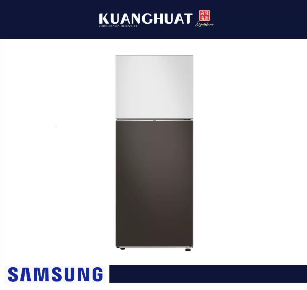 SAMSUNG Bespoke 427L Top Mount Freezer Refrigerator with Optimal Fresh+ RT42CB6644C3ME