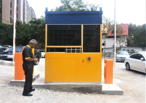 Parking Area - Portable Guard Booth