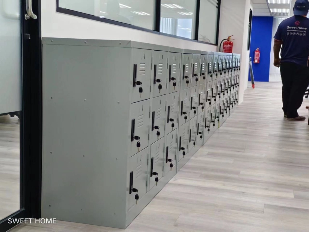 9 Compartment Shoe Locker Cabinet | Metal Compartment Locker | Kabinet Kasut Besi Berkunci | Office Furniture | Steel Cabinet | Pembekal Almari Kabinet Besi Berkunci | KL | Kulim | Lunas | Merbok | Temerloh | Raub | Lumut | Tapah