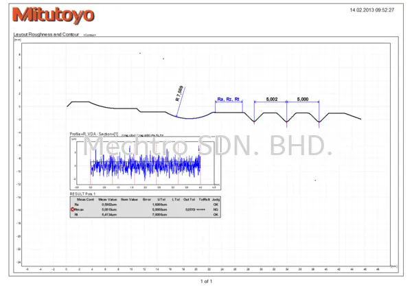 Mitutoyo SJ-500 Surftest Portable Surface Roughness Tester