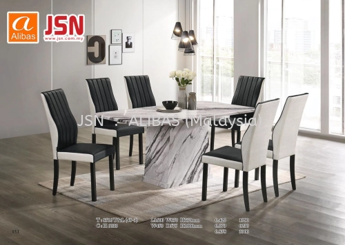 8516T&L+H6033 Dining Set