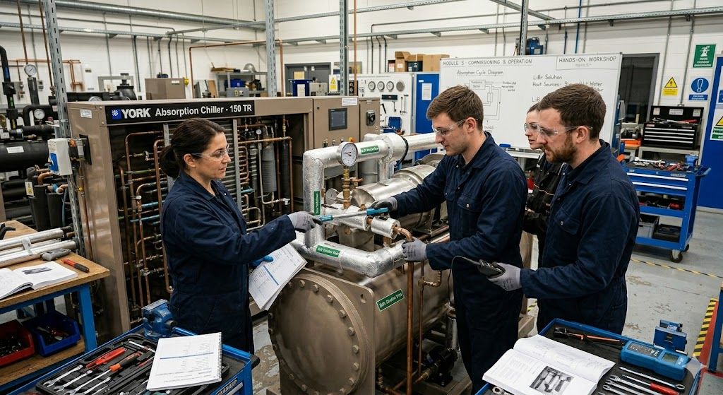 absorption chiller operation technician training