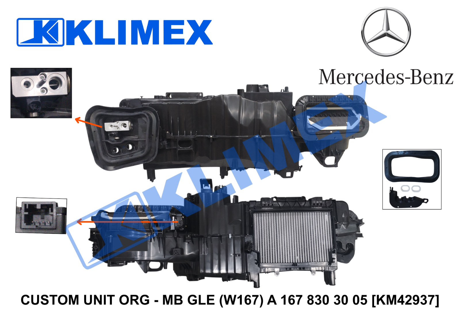 CUSTOM UNIT ORG - MB GLE (W167) A 167 830 30 05 [KM42937]