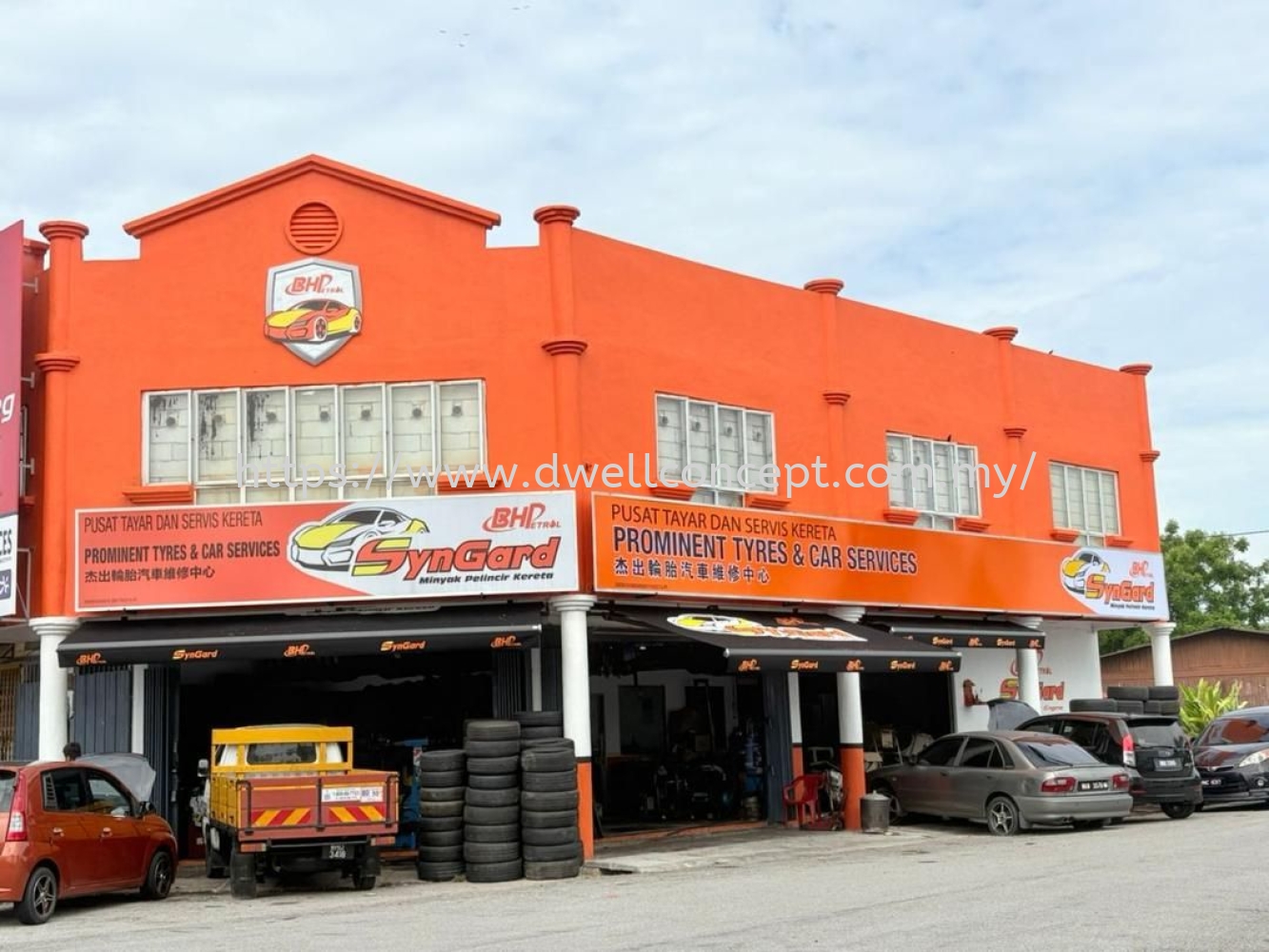 AWNING SIGNS INSTALLATION AT KUALA SELANGOR