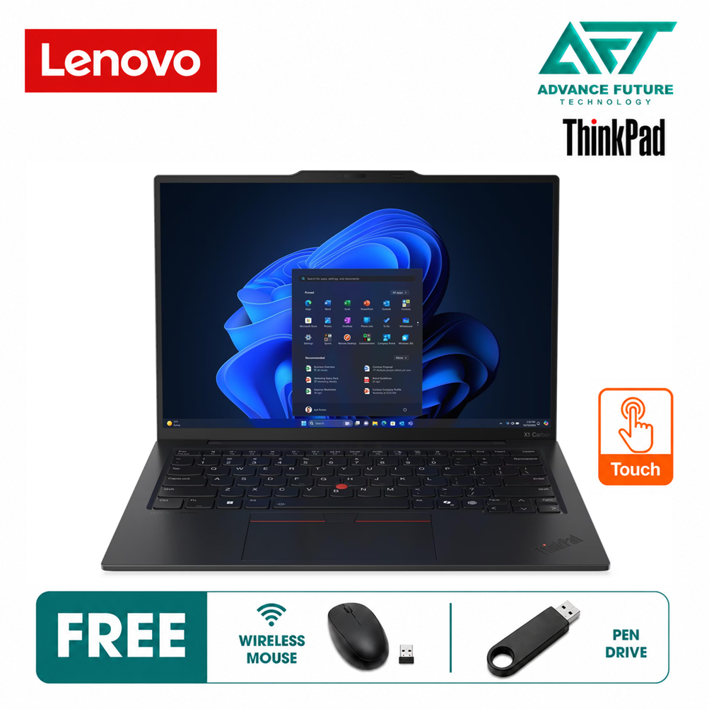 Lenovo ThinkPad X1 Carbon Gen 13 21NS001QMA 14'' WUXGA Touch Business Laptop Aura Edition ( Intel Core Ultra 7 258V, 32GB, 1TB SSD, Intel, W11Pro )