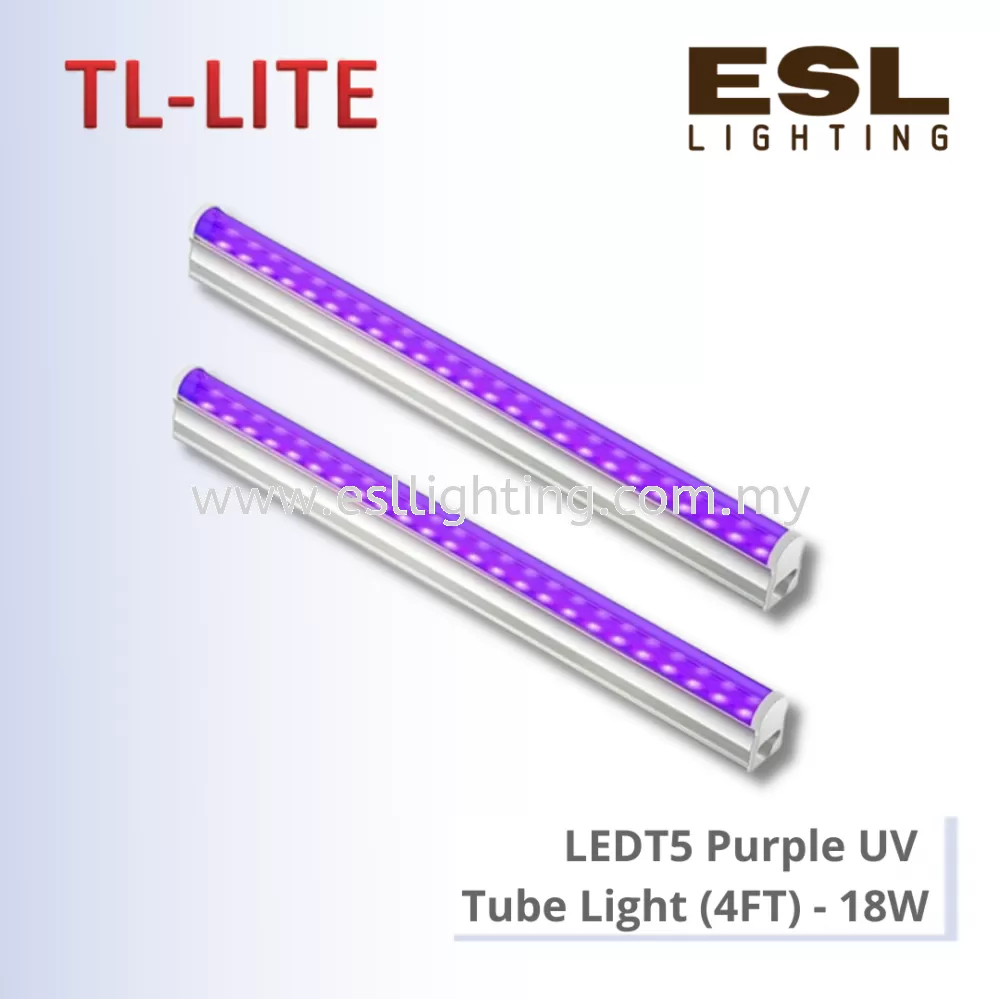 TL-LITE UV TUBE - LED T5 PURPLE UV TUBE LIGHT (4FT) - 18W