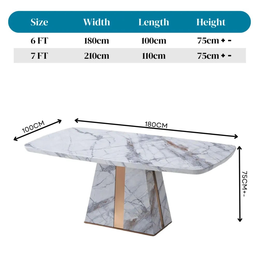 Carrara Dining Table