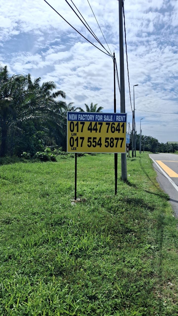 PROPERTY ROAD SIGNBOARD INSTALLATION TELOK PANGLIMA GARANG
