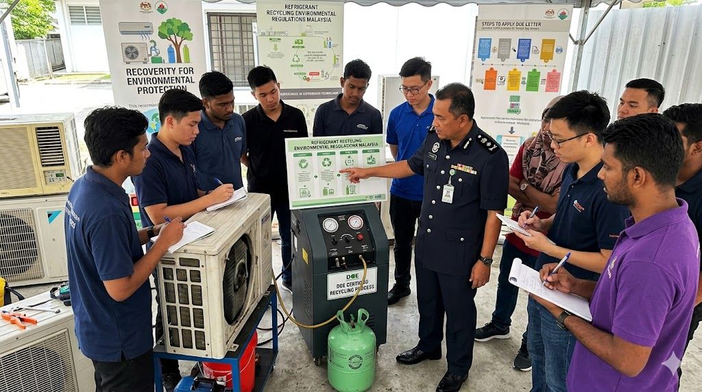 refrigerant recycling environmental regulations Malaysia