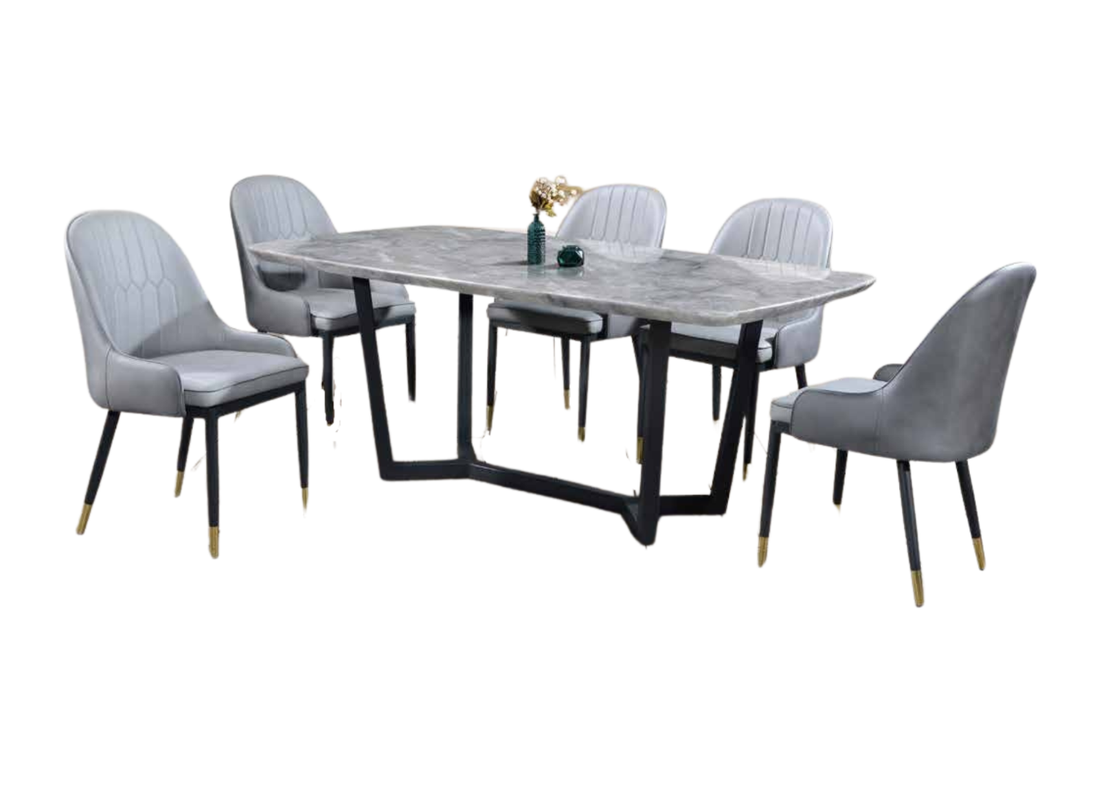 DINING SET (PLZ MT-919-F+85151 LEG)