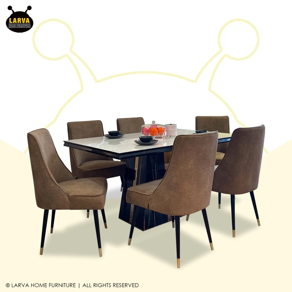 Angelica 1+6 Dining Set