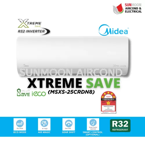 SAVE YOUR MONEY WITH XTREME SAVE MIDEA R32 INVERTER 5 STAR AIR CONDITIONER 2.5HP (MSXS-25CRDN8) 