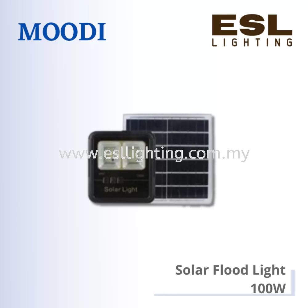 MOODI Solar Flood Light 100W - 1303S IP67