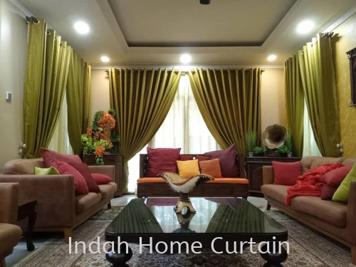 Service Hanging Curtain at Tengku Kelana Bungalow House