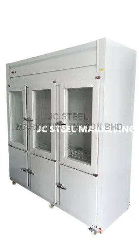 6 door Upright Chiller Freezer (Piping System)