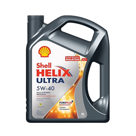 SHELL OIL 5W40 FULLY SYNTHETIC HELIX ULTRA (4L)