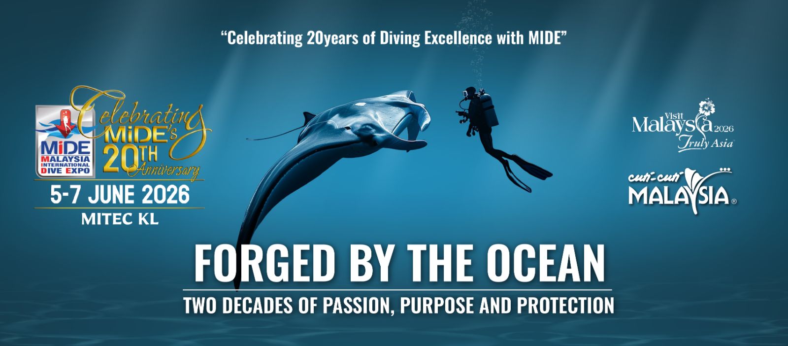 The 20th Malaysia International Dive Expo (MIDE) 2026 | 5 - 7 June 2026
