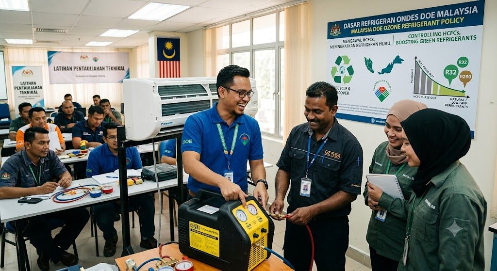 Malaysia DOE environmental ozone refrigerant policy