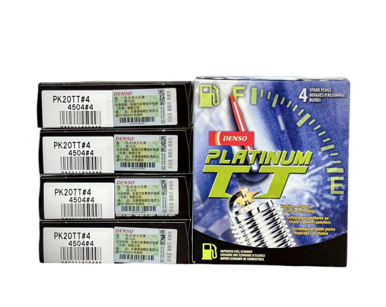 DENSO PK20TT/4504 PLATINUM TT POINT TO POINT SPARK PLUG OEM 71741910 2W9312405CBB 98079-5615V 98079-5617V 9807B-5615W 9807B-5617W 9807B-56A7W AJ812842 MN119487 MN163236 MN163807 MR984943 22401-AA730 22401-AA731 09482-00550 1150278 30731383 8687990H939 90919-01176 90919-01164 FOR TOYOTA MITSUBISHI AUDI VW  SUBARU