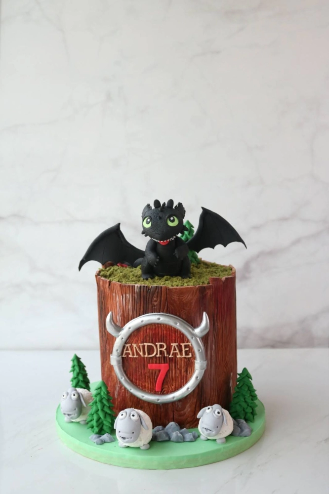 How To Train Your Dragon Cake