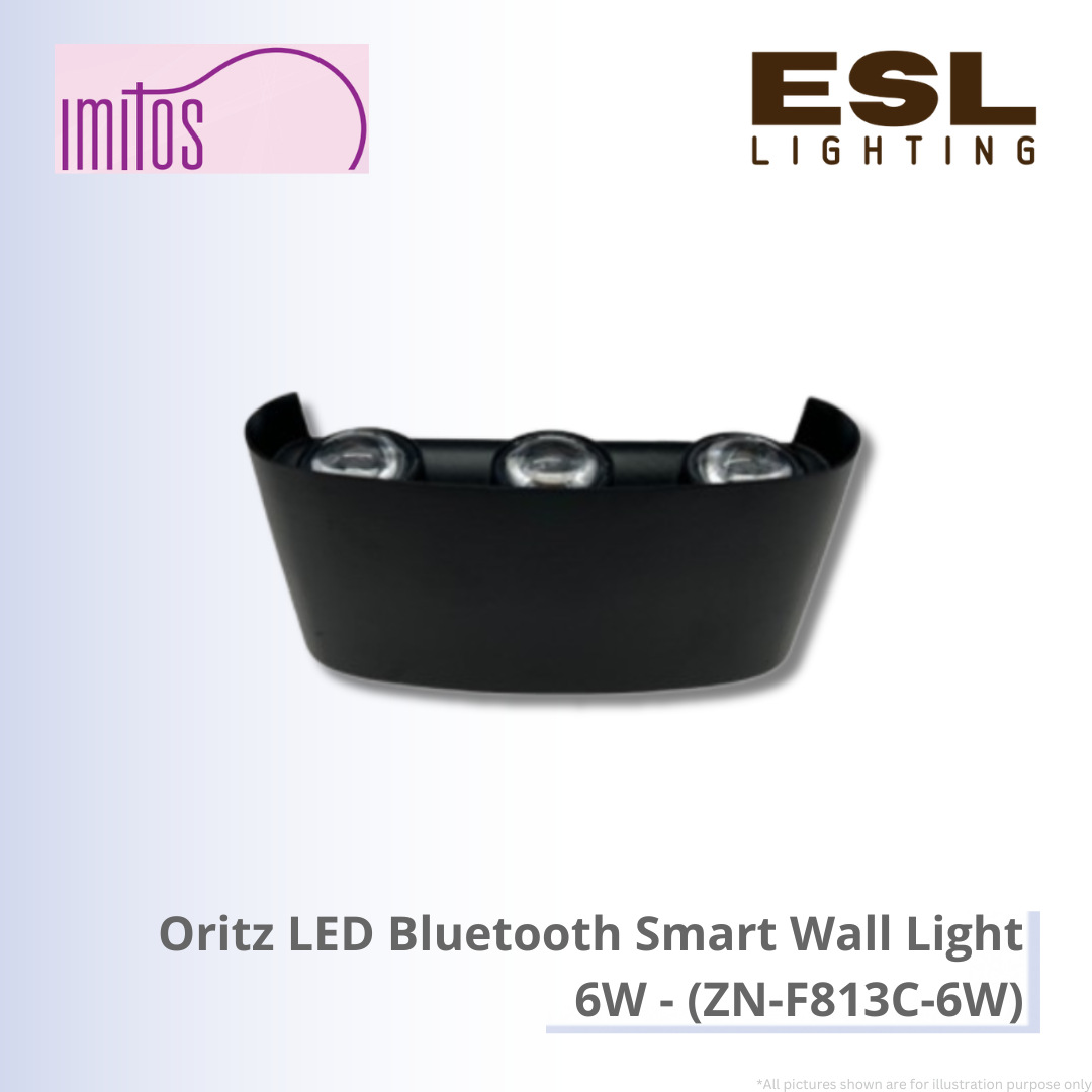 IMITOS Oritz LED Bluetooth Smart Wall Light 6W - ZN-F813C-6W