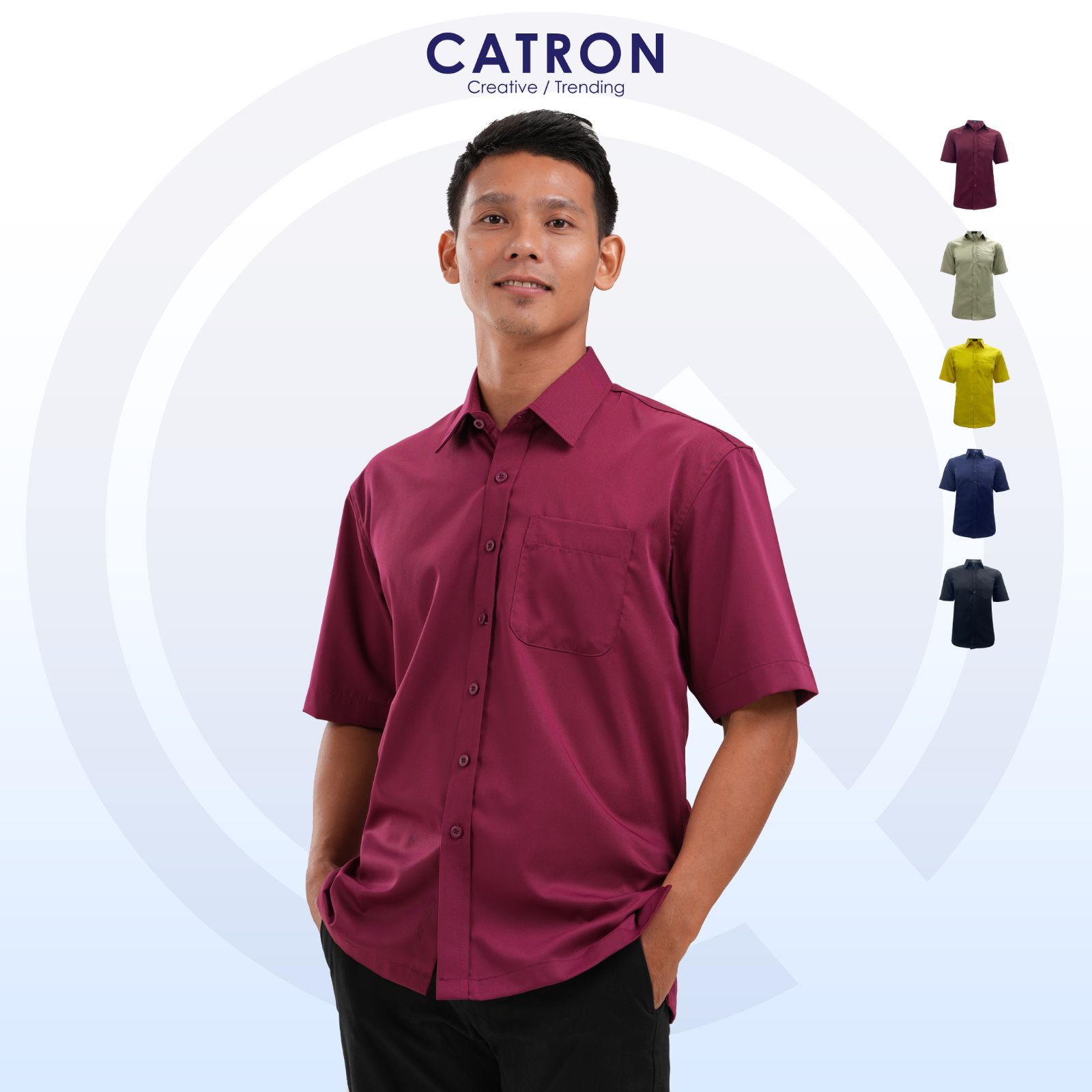 FC 833 Polycotton Unisex Short Sleeve Corporate Shirt