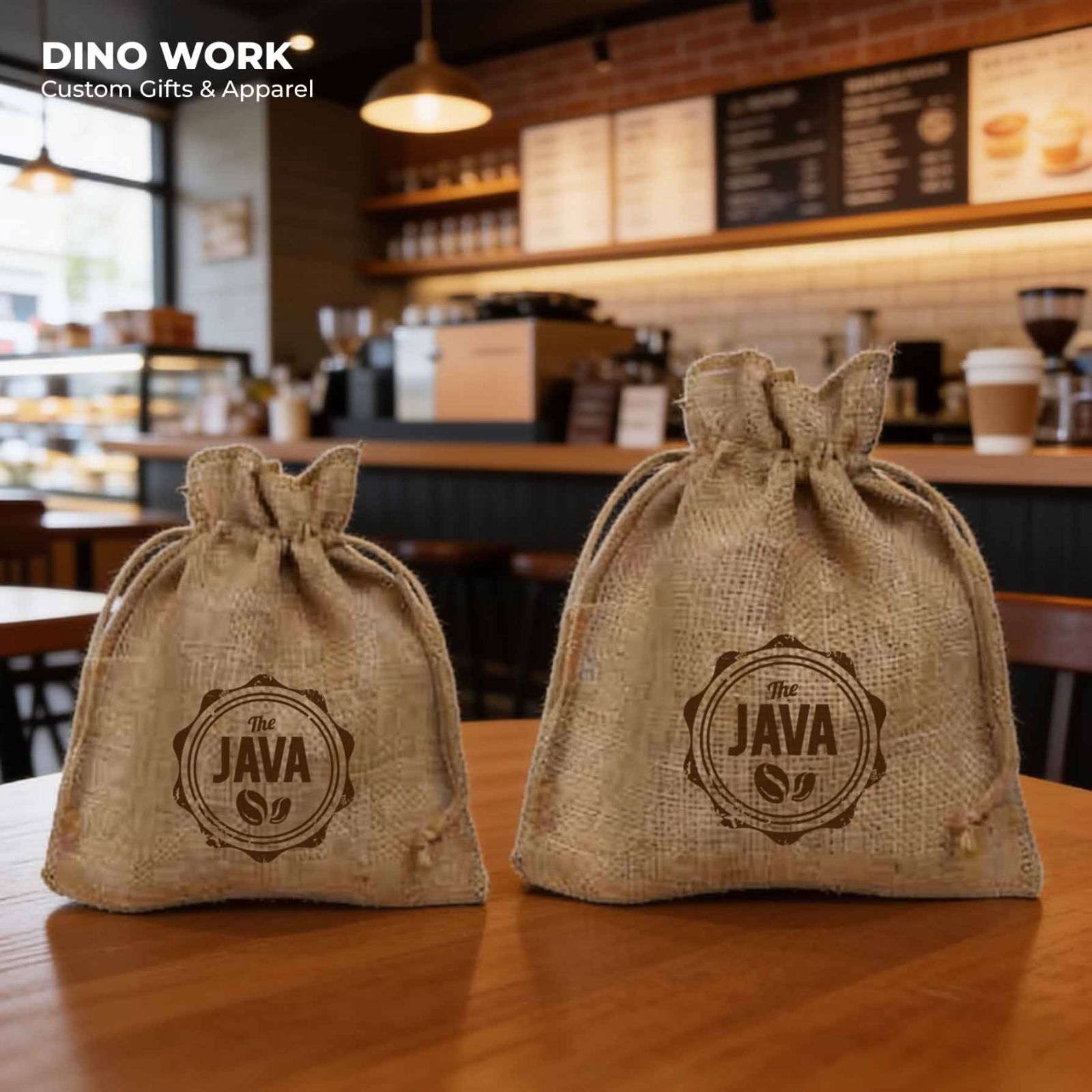 Jute Drawstring Bag 1406