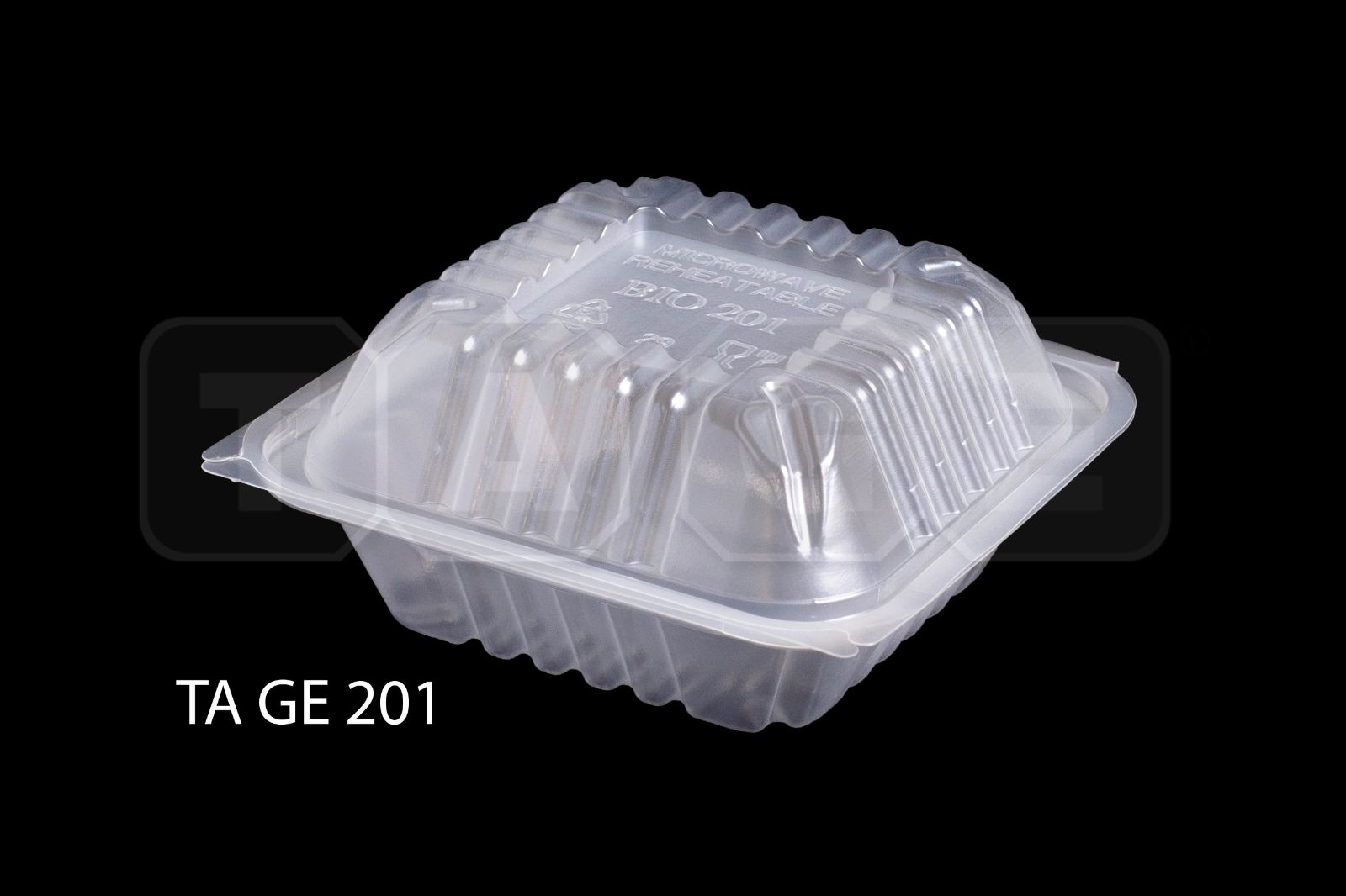 PP Plastic Burger Box