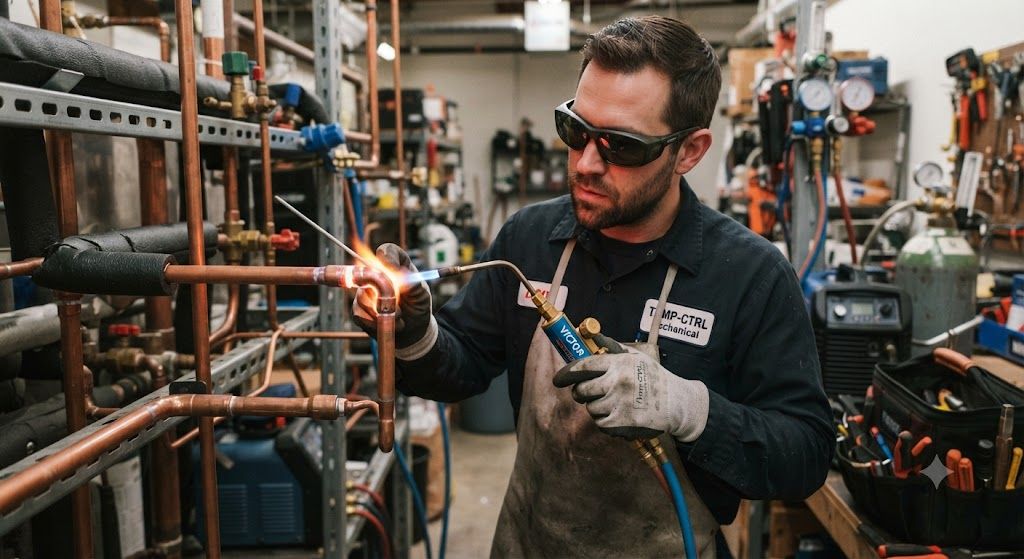advanced copper refrigeration line brazing techniques