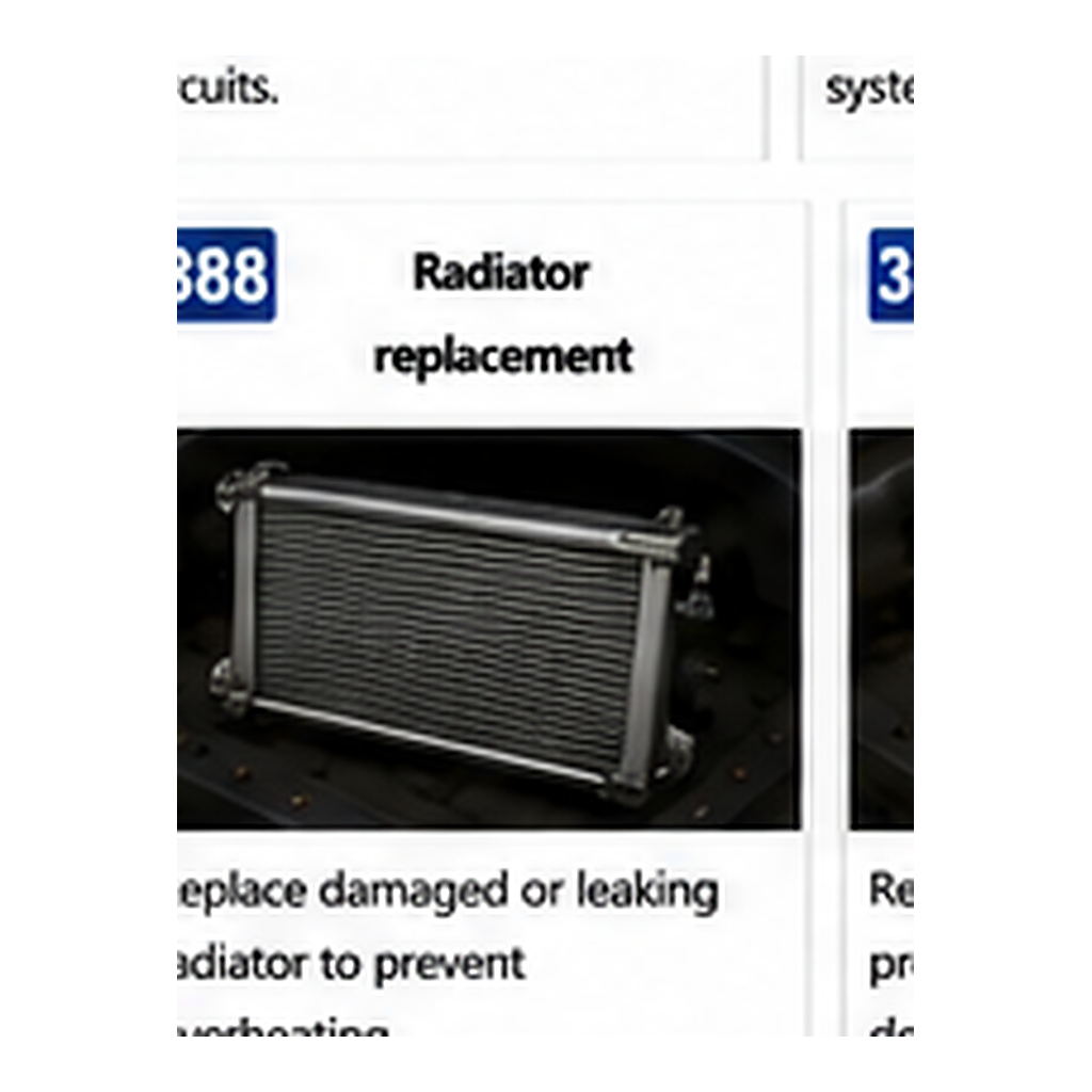 Radiator Replacement