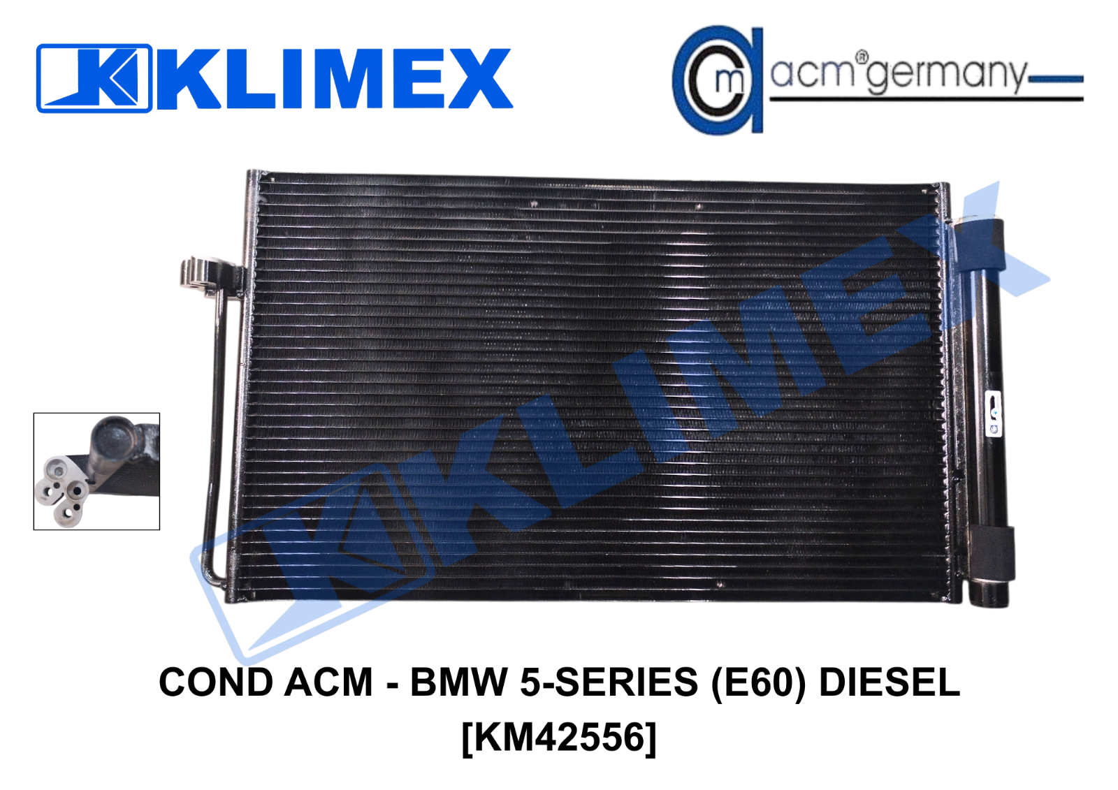 COND ACM - BMW 5-SERIES (E60) DIESEL [KM42556]