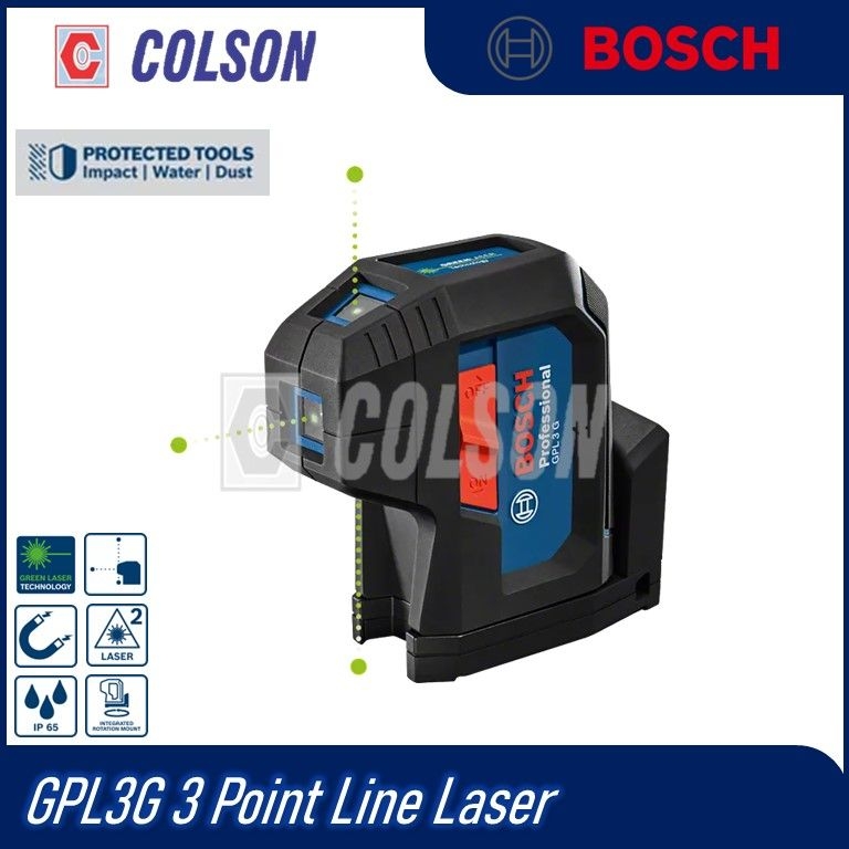 BOSCH GPL3G 3 Point Line Laser Selangor, KL, Malaysia, Petaling Jaya ...