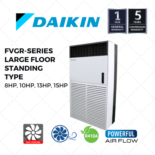 DAIKIN LARGE FLOOR STANDING TYPE SERIES-FVGR