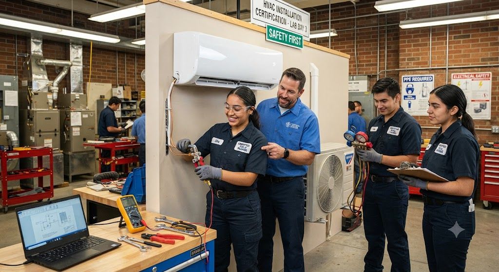 HVAC installation certification course
