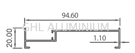 Economy Sliding Window(1.10mm)