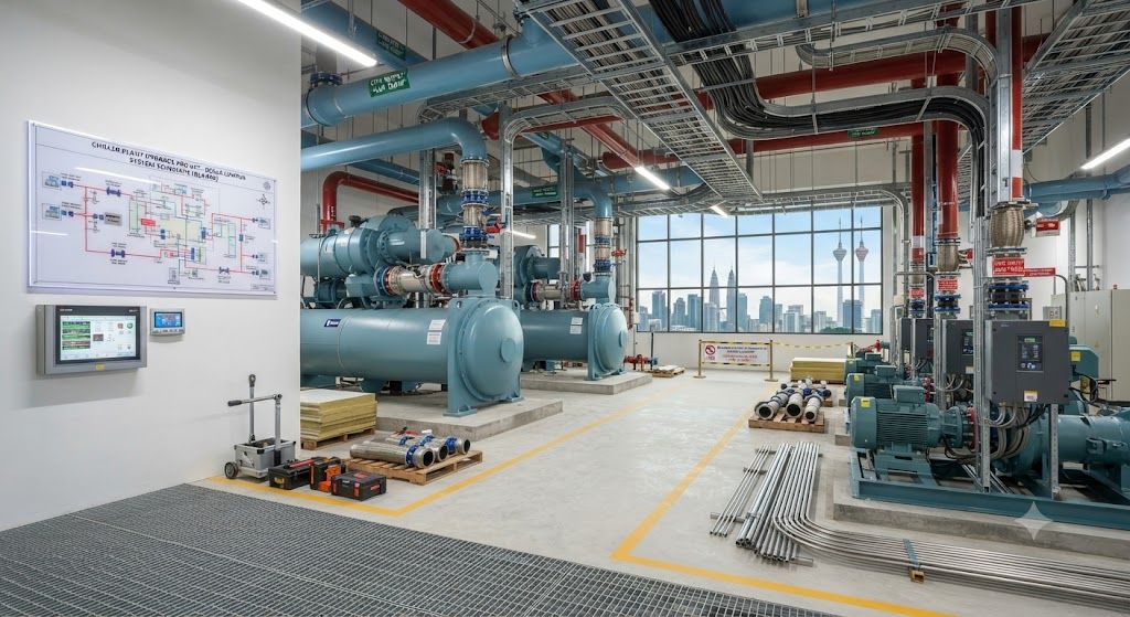 Chiller plant upgrading engineer Malaysia