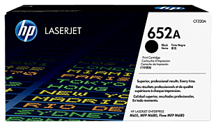 HP 652A Black Original LaserJet Toner Cartridge CF320A