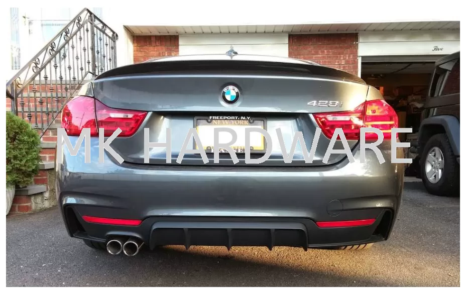 BMW 4 SERIES F32 2014- 2020 MP REAR DIFFUSER (2EXHAUST 1HOLE)