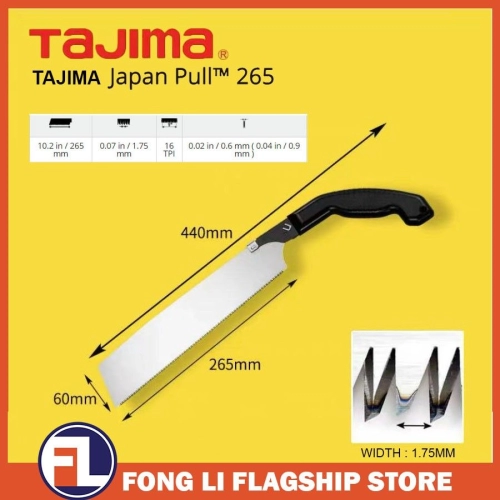 Tajima Pull Stroke Saw JPR-265