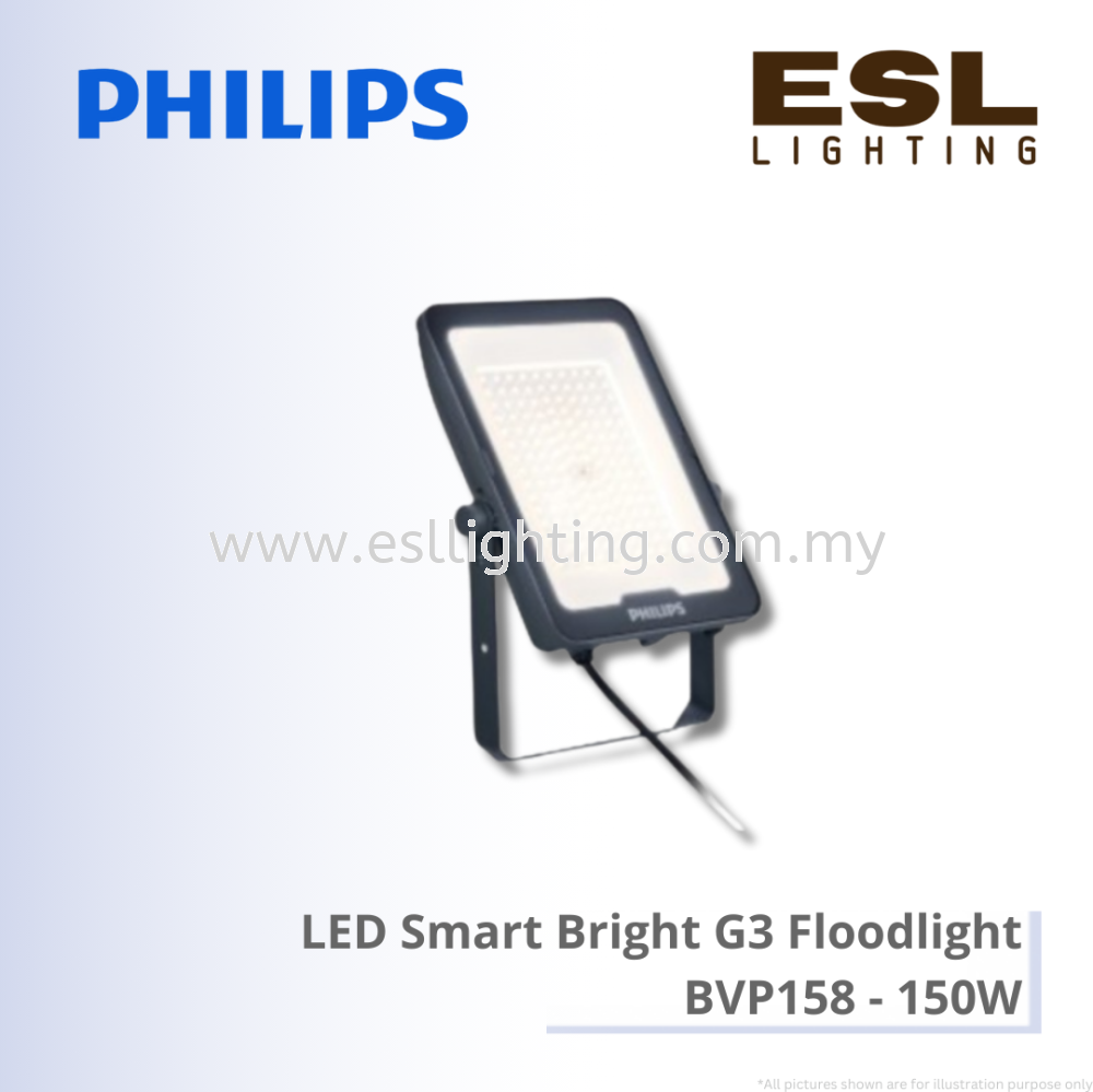 PHILIPS LED Smart Bright G3 Floodlight BVP158 150W - 911401877286 IP65