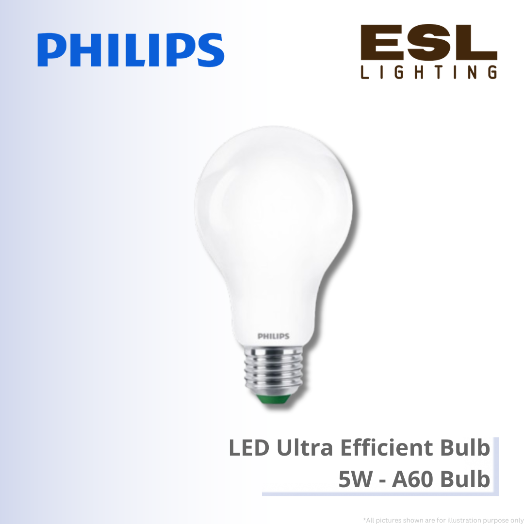 PHILIPS LED Ultra Efficient Bulb 5W - A60 Bulb