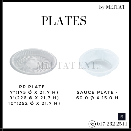 EC Sauce Plates / Chili Plates